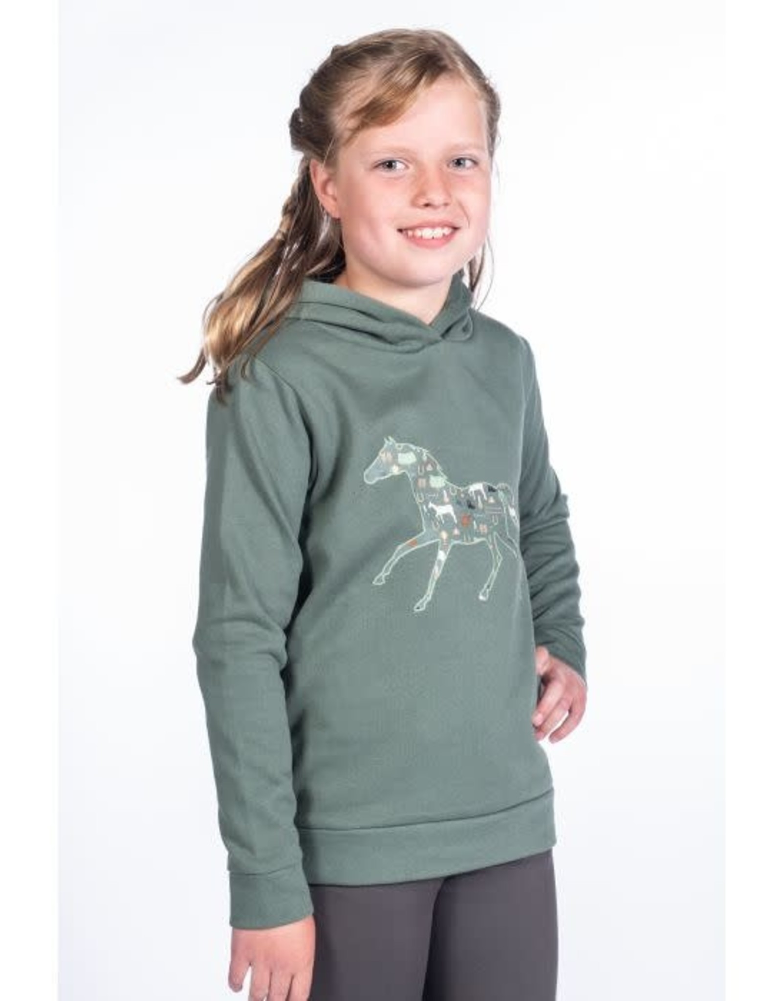 HKM Hoody Judy Deep green Youth