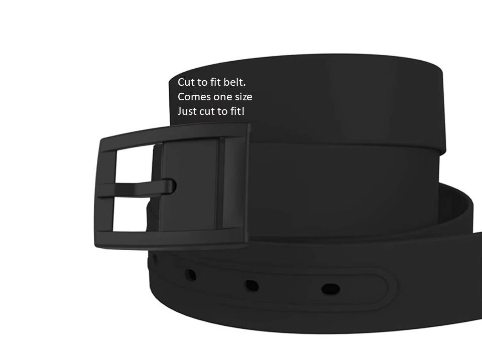 Cut to Fit Belt with Buckle 1" Toll Booth Saddle Shop