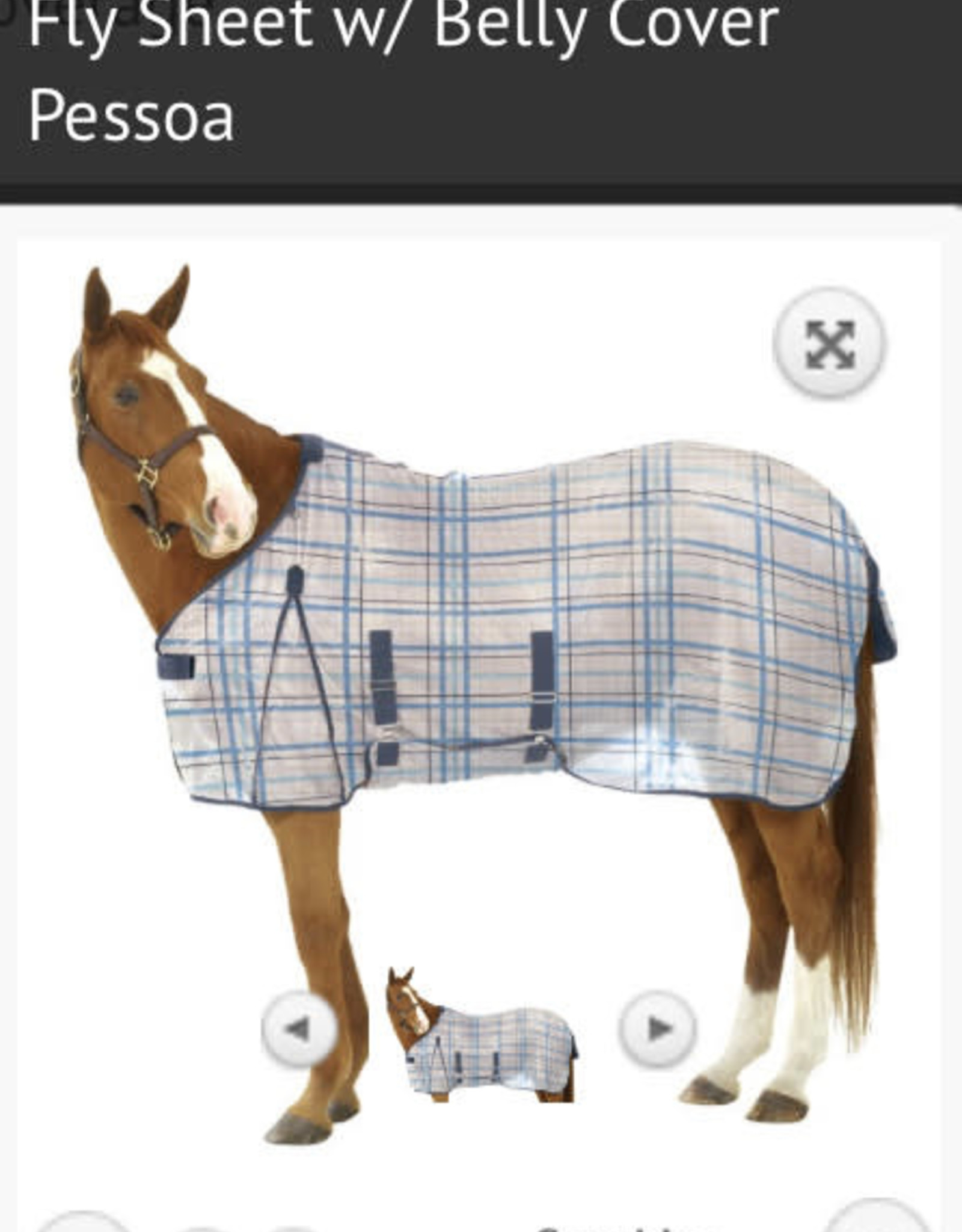 PESSOA Fly Sheet w/ Belly Cover Pessoa