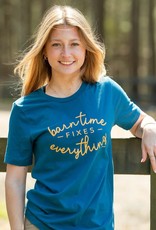 Barn Time Fixes Everything Tee - Adult