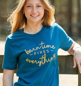 Barn Time Fixes Everything Tee - Adult