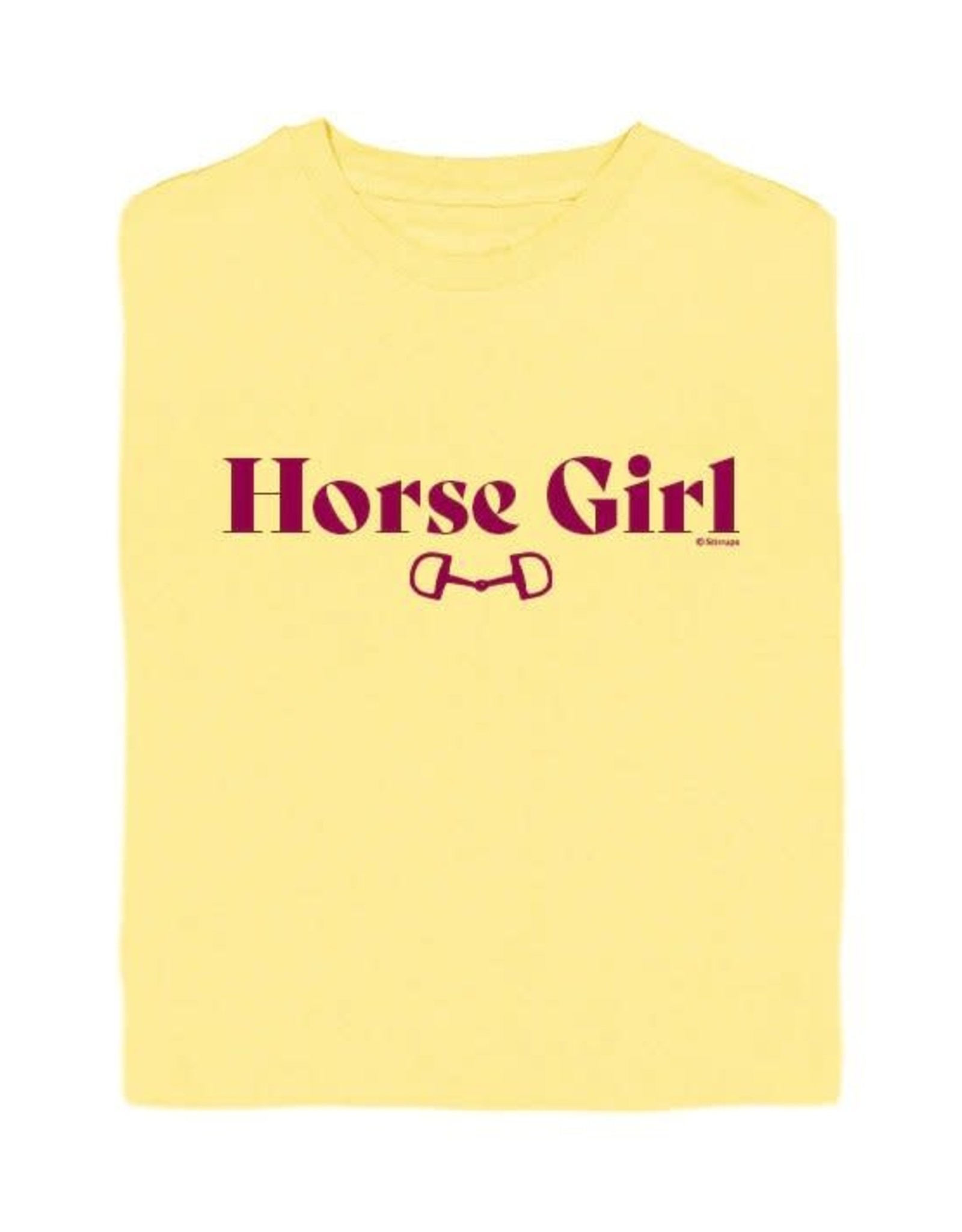 Stirrups Horse Girl Youth Short Sleeve Tee