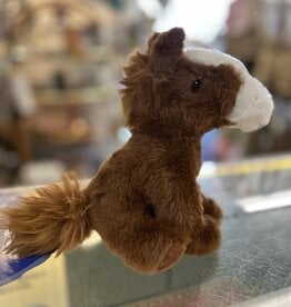 6" Plush Horse Chestnut