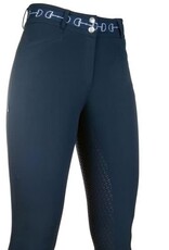 HKM Riding breeches -Monaco- Style silicone knee patch