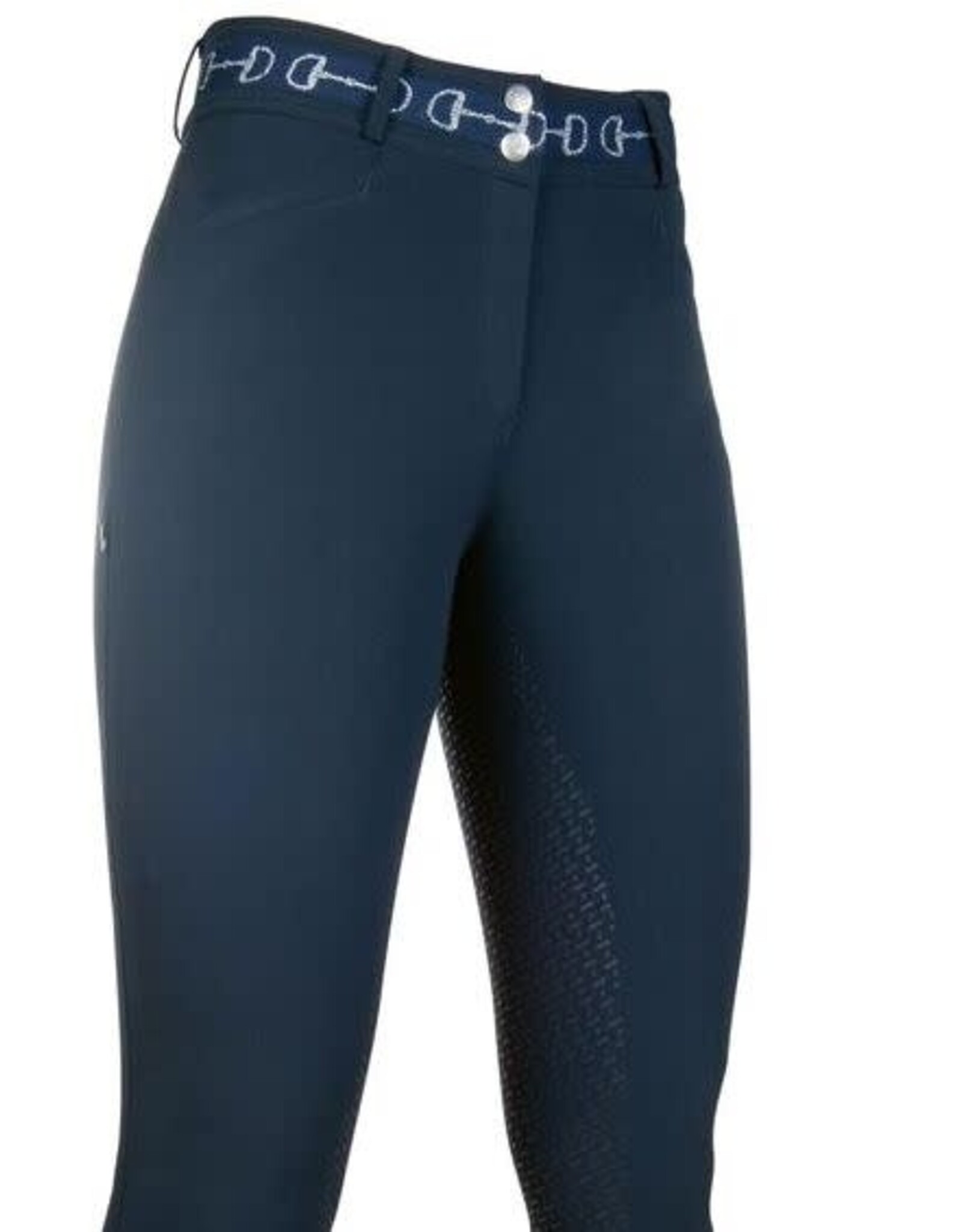 HKM Riding breeches -Monaco- Style silicone knee patch
