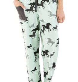 lazy One Mint Horse Regular Fit PJ Pant