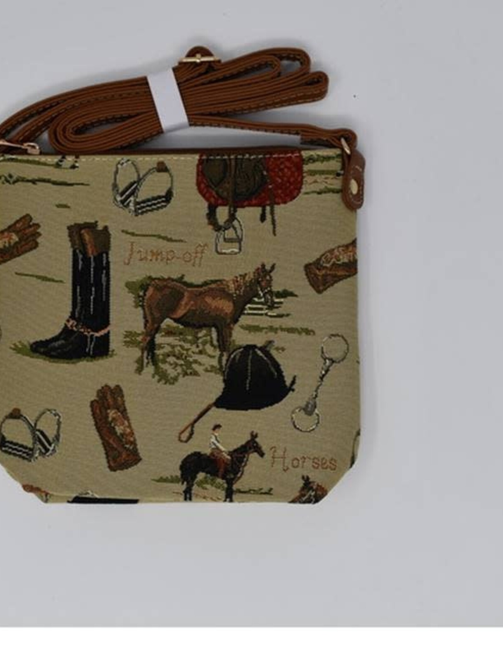 Small Square Tapestry Purse