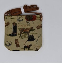 Small Square Tapestry Purse