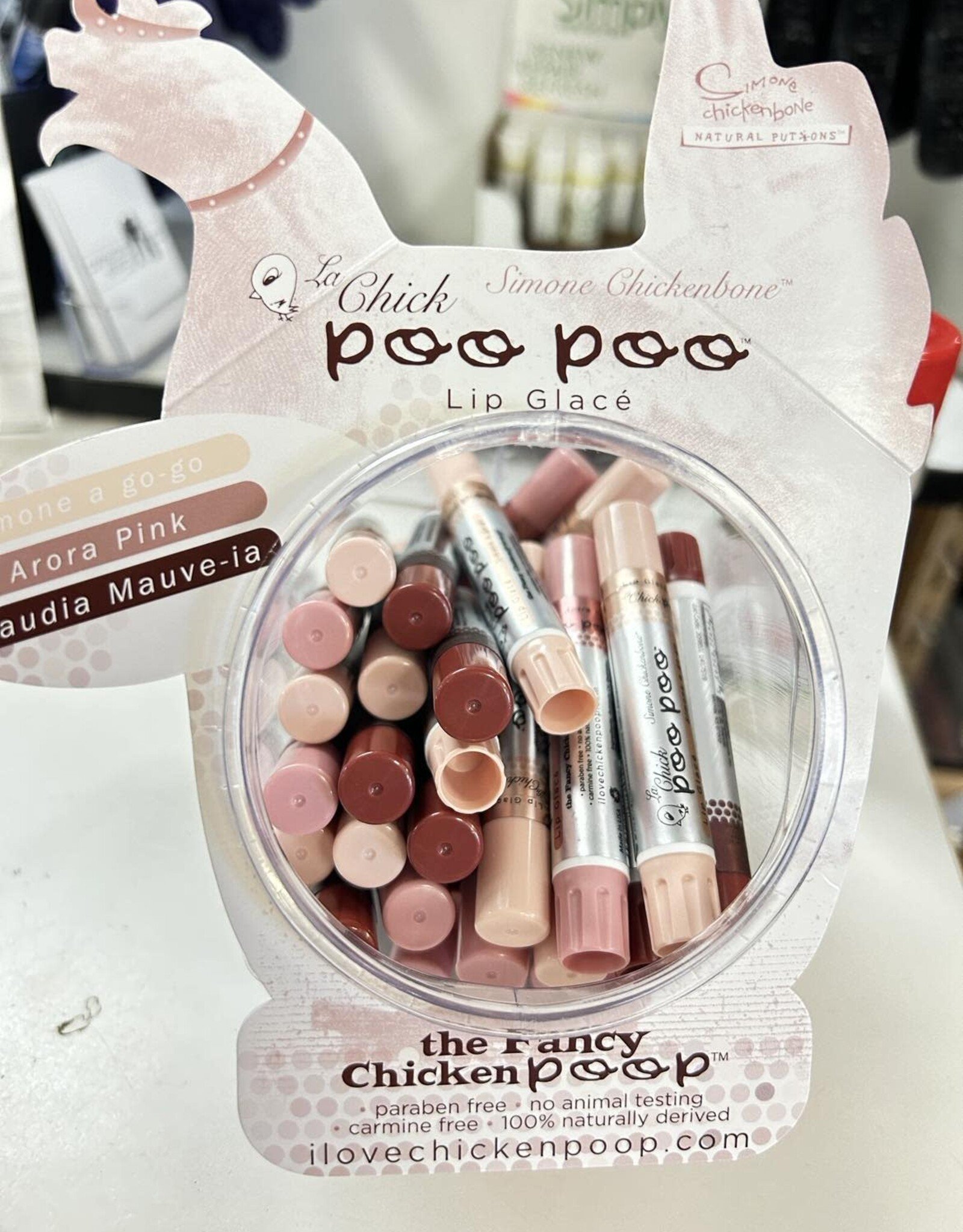 La Chick Poo Poo lip shimmer