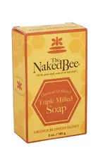 Naked Bee Orange Blossom Honey Triple Milled Bar Soap 5 OZ