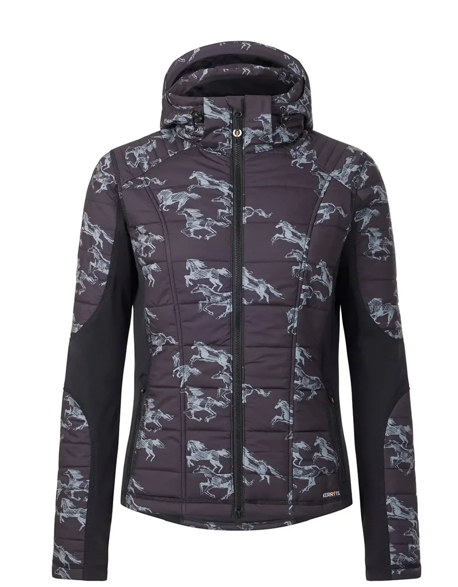 Kerrits Light and Lofty Quilted Riding Jacket - Print