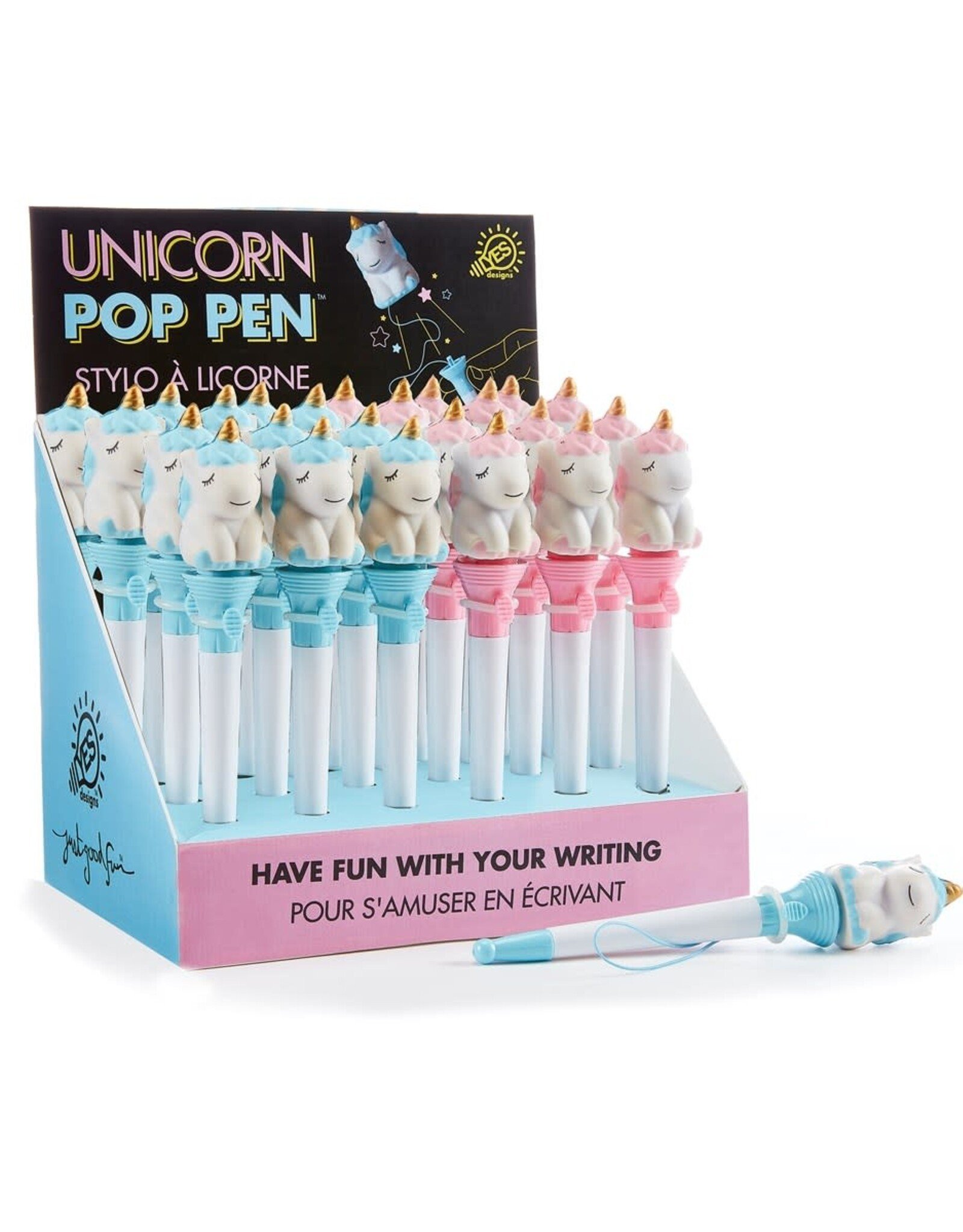 Giftcraft Jumping Unicorn Pop Pen