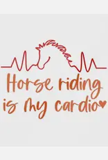 Horses Riding is my Cardio Sweatshirt-Adult
