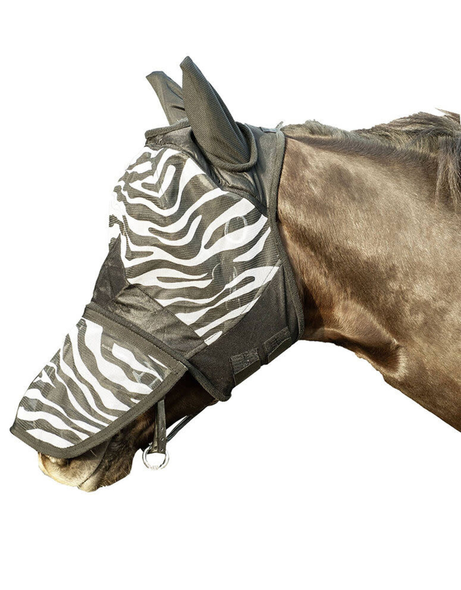 HKM Anti-fly mask -Zebra Pattern