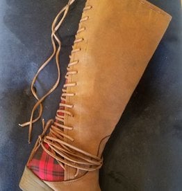 Volatile Lace Up Riding Boots