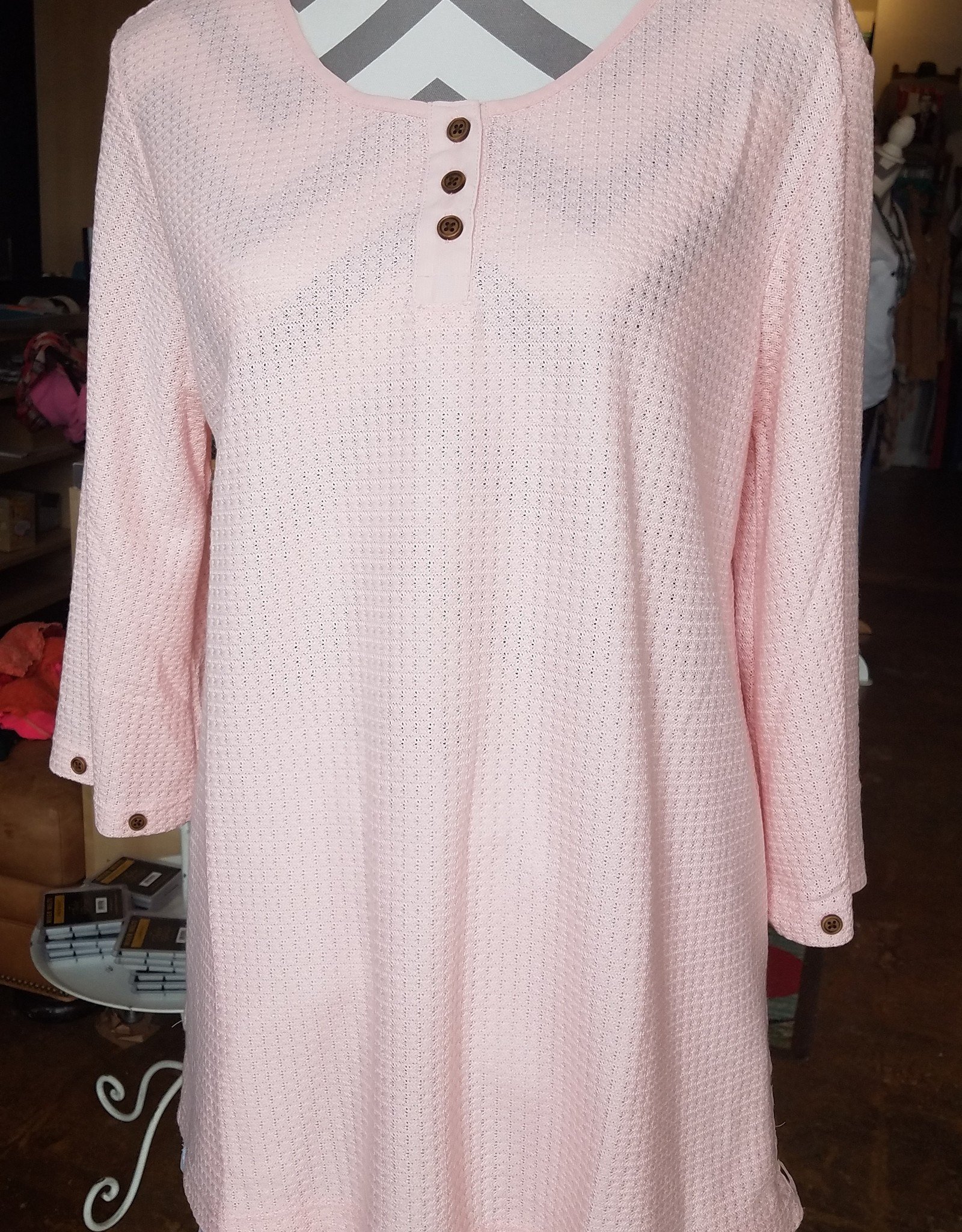Simply Noelle Twill Weave Tunic Top