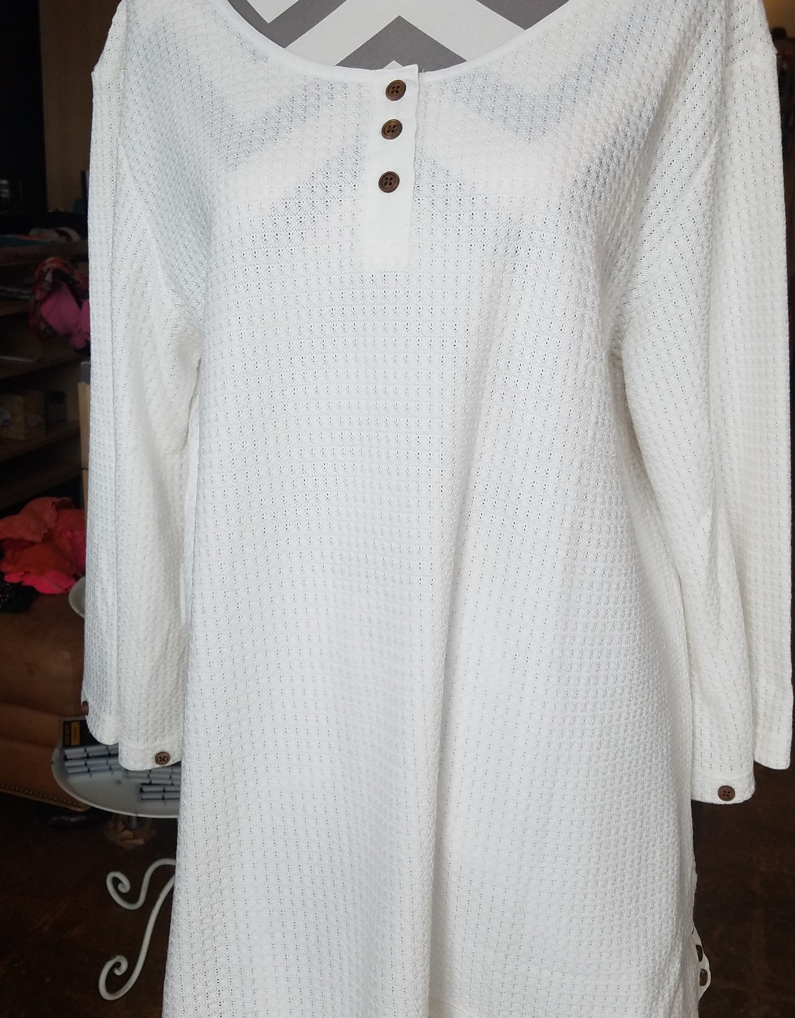 Simply Noelle Twill Weave Tunic Top