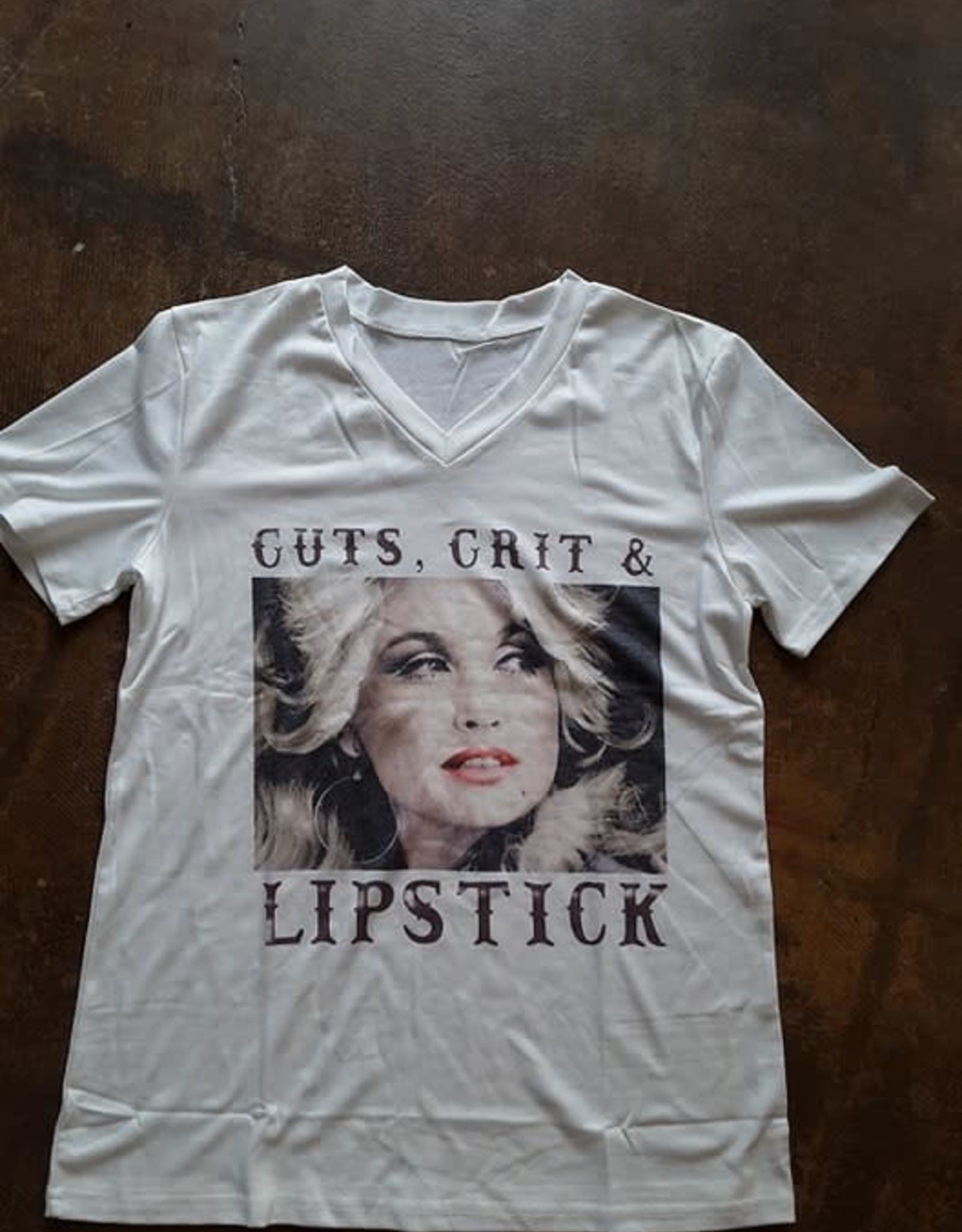 ThreadFast Dolly Guts, Grit, & Lipstick SS T-Shirt