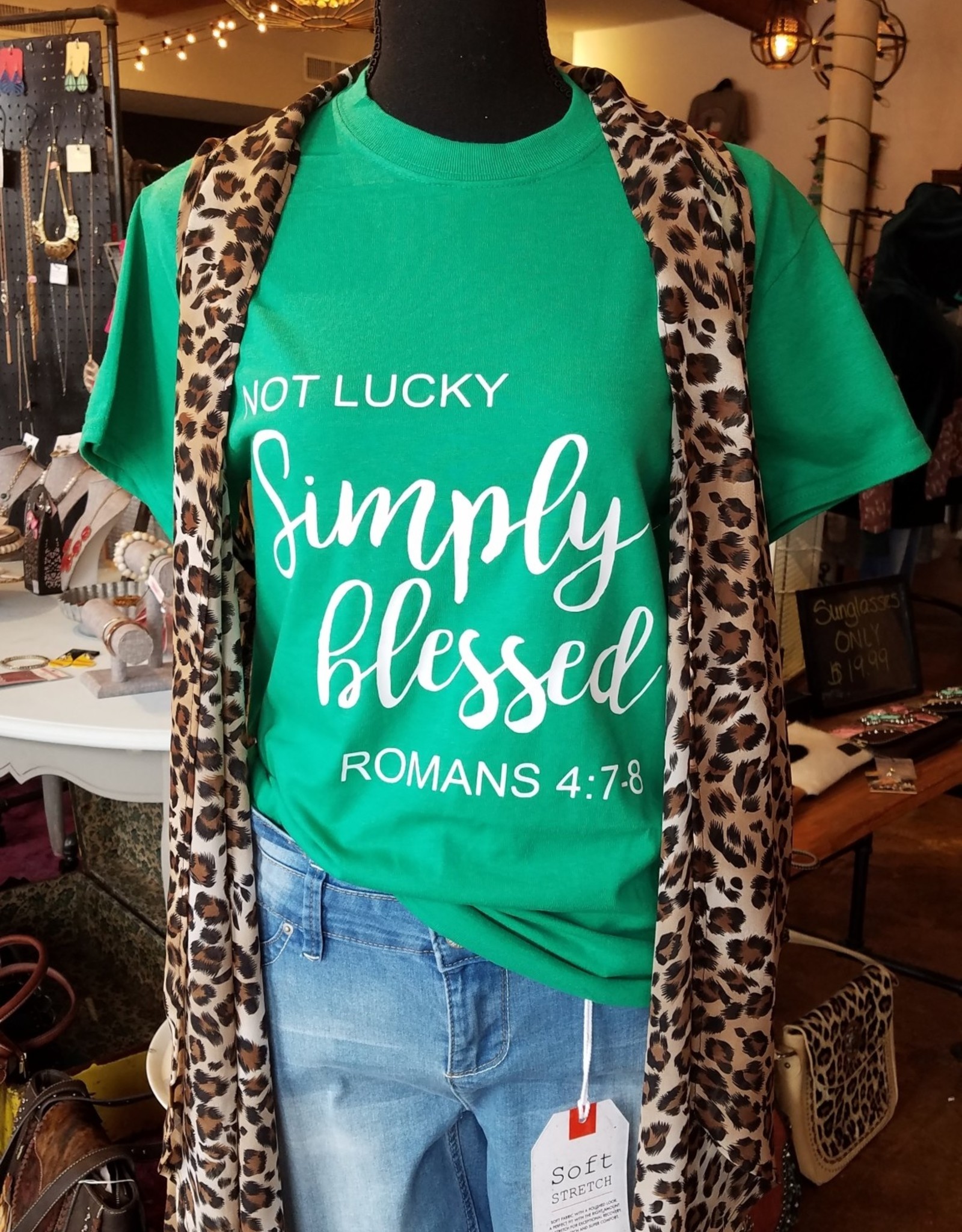 TDRiddle Designs Simply Blessed SS T-Shirt