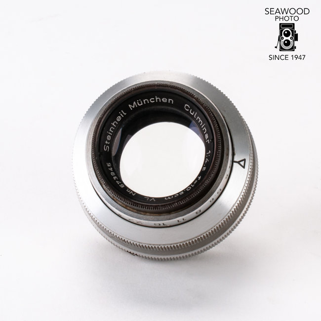Steinheil 10.5cm Culminar VL Bellows Lens in Exakta Mount GOOD+