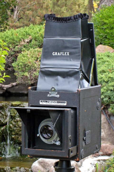 Using the Graflex RB Super D 4x5 SLR