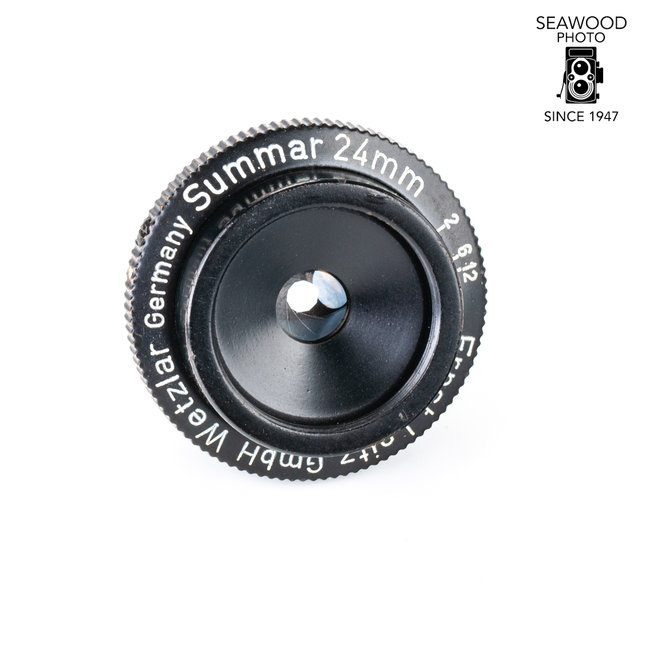 Leica 24mm f/2 Summar Macro Bellows Lens GOOD