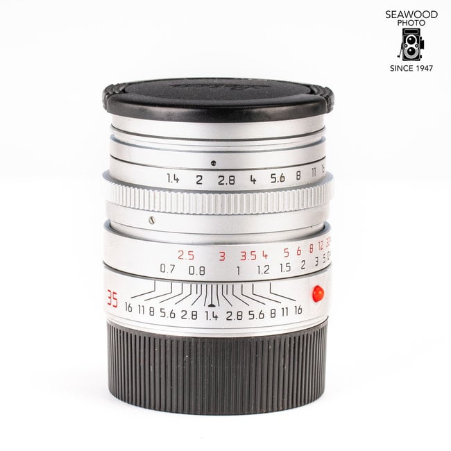 Leica Leica 35mm f/1.4 Summilux-M ASPH  Silver EXCELLENT