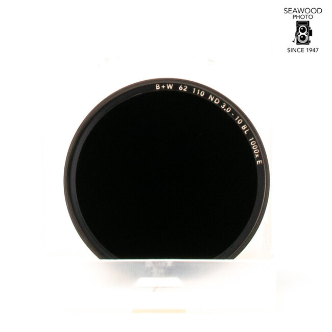 B+W 62mm SC 110 ND 3.0 Filter EXCELLENT