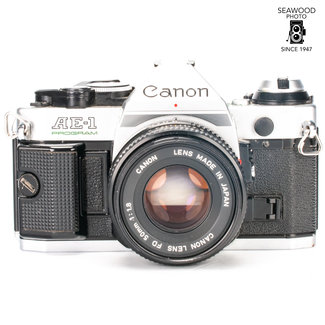 Canon Canon AE-1 Program w/ Canon 50mm f1.8 GOOD+