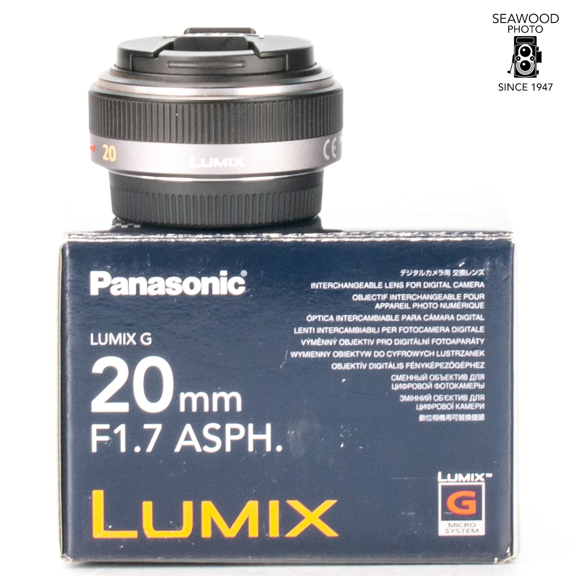 Lumix 20mm f 1.7単焦点レンズ良品