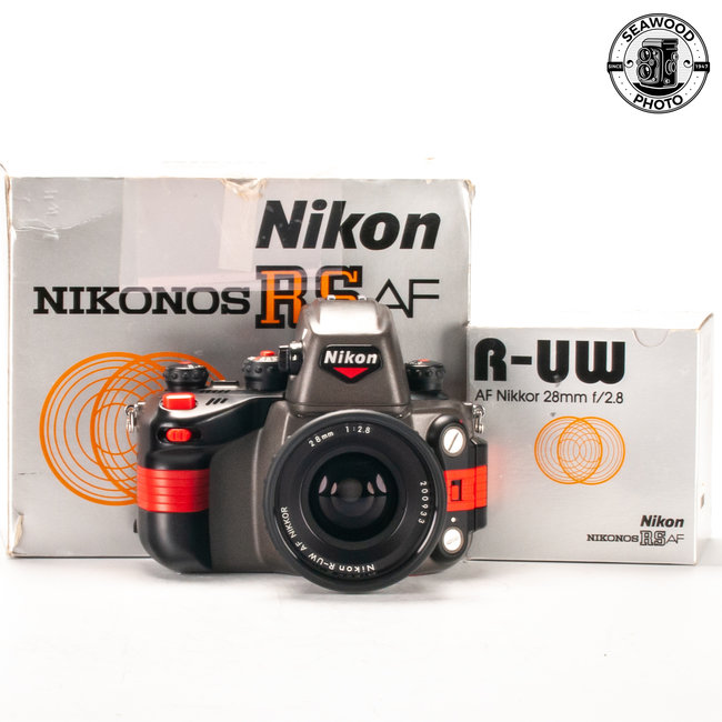Afdaling Gewoon Sjah Nikonos RS Underwater Camera w/R-UW 28mm f/2.8 GOOD+ - Seawood Photo