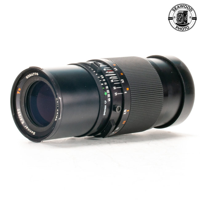 Hasselblad 250mm f/5.6 Zeiss Sonnar CF T* GOOD+
