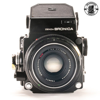Bronica BRONICA ETR W/75MM F2.8 AND AE FINDER GOOD
