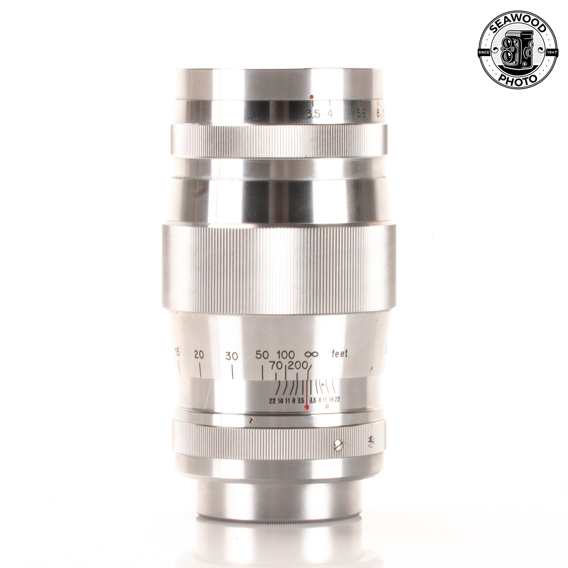 Canon 135mm f/3.5 Lens in M39 Leica Thread Mount GOOD+