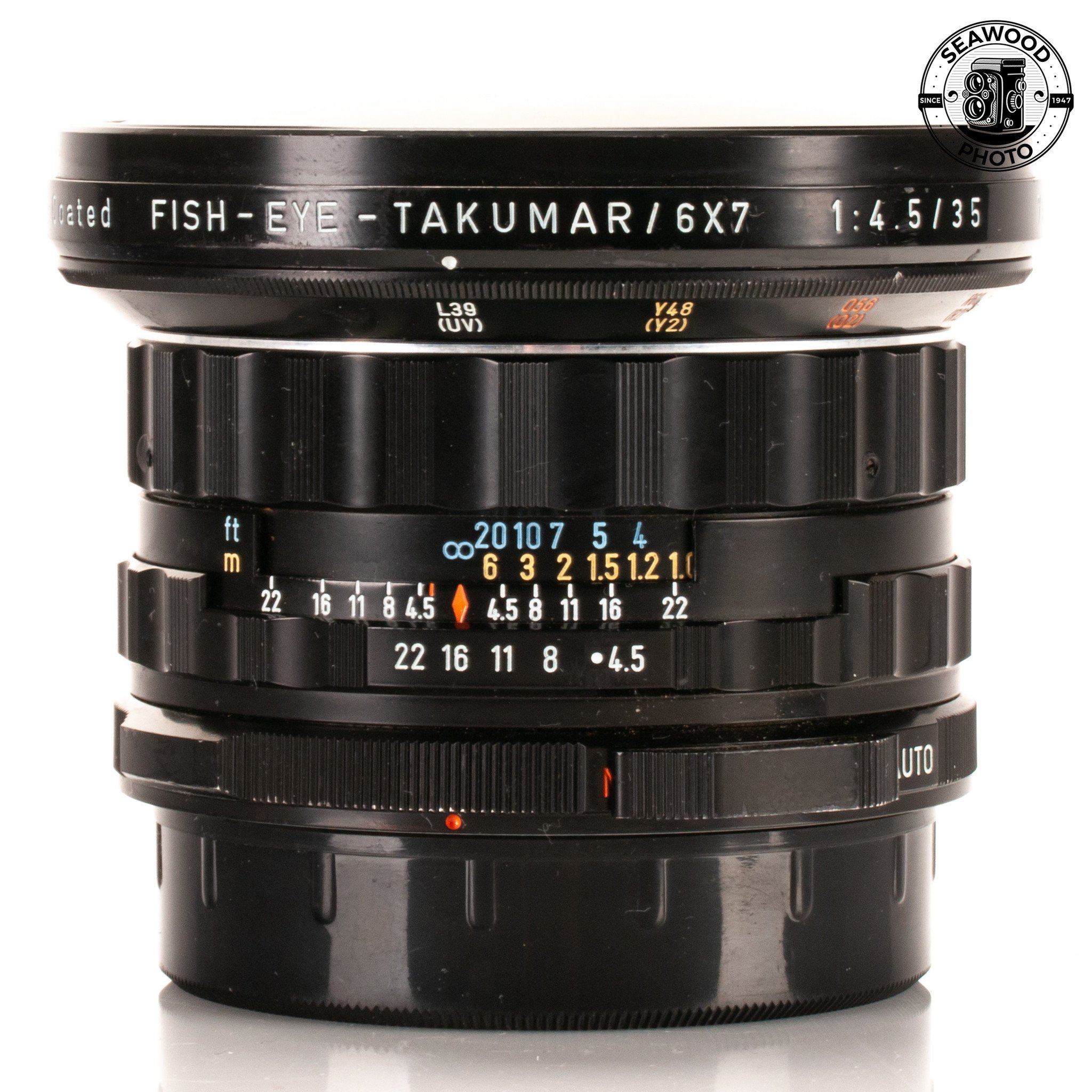 PENTAX FISH-EYE-TAKUMAR 6x7  35mm F4.5