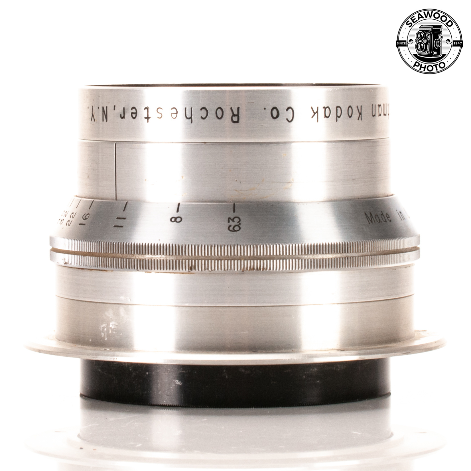 Kodak 14in. f/6.3 Commercial Ektar 8x10 Lens in Barrel GOOD-