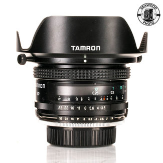 Tamron Tamron 17mm f/3.5 Adaptall lens for Pentax K w/Shade EXCELLENT