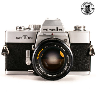 Minolta Minolta SRT 101 w/ Modern Rokkor-X 50mm f1.4 GOOD+