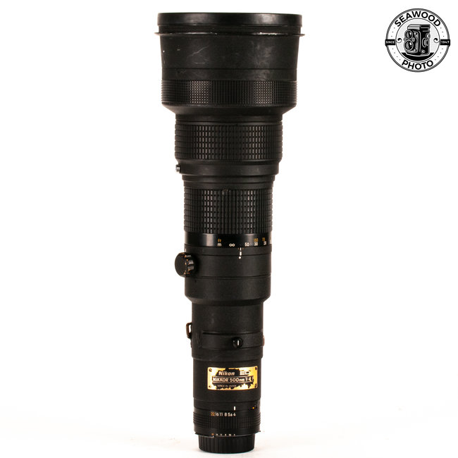 Nikon 500mm f/4 P AIS  w/Case, Shade GOOD