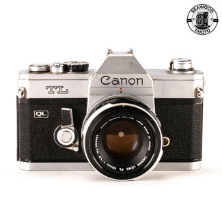 Canon Canon TLQL  w/ FL 50mm f/1.8 GOOD-