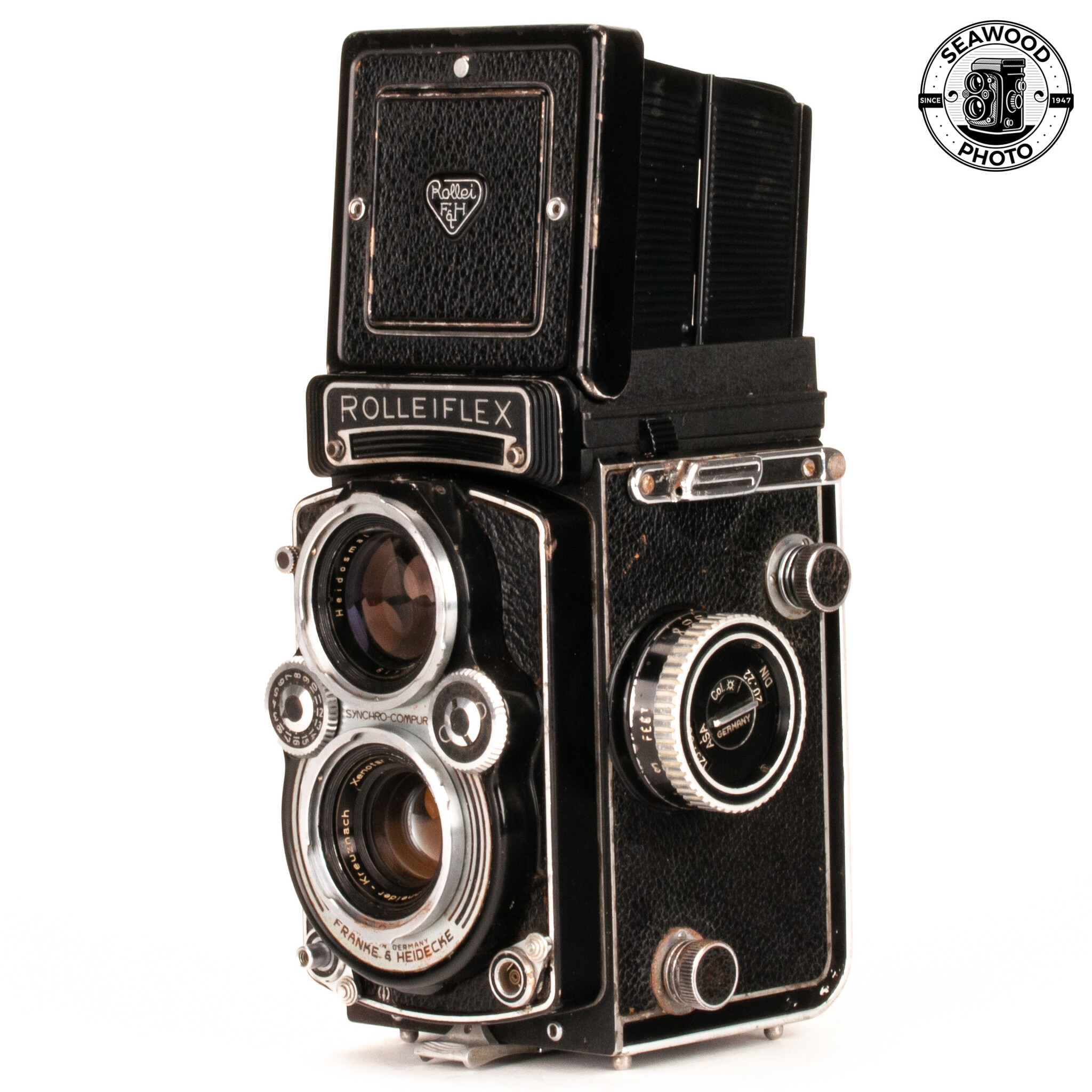 ローライフレックスT tessar 75mm f3.5 - フィルムカメラ