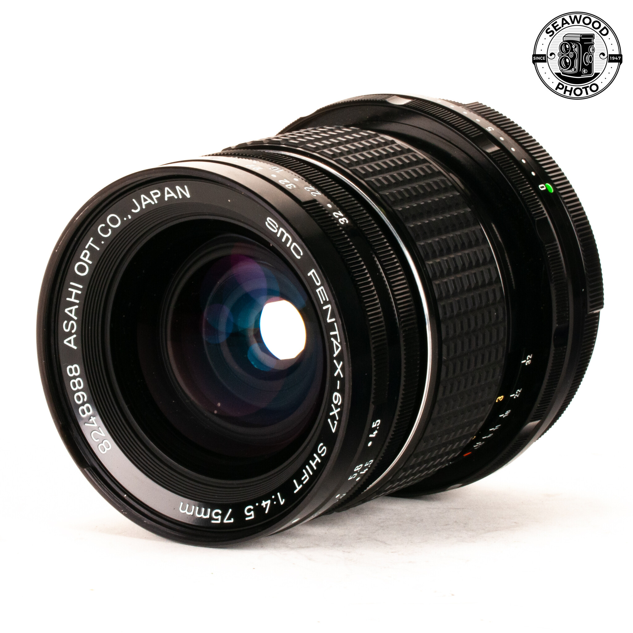 フィルムカメラ smc PENTAX 67 SHIFT 1:4.5 75mm Pentax 67 SMC 75mm f/4.5 Shift Lens GOOD+ - Seawood Photo