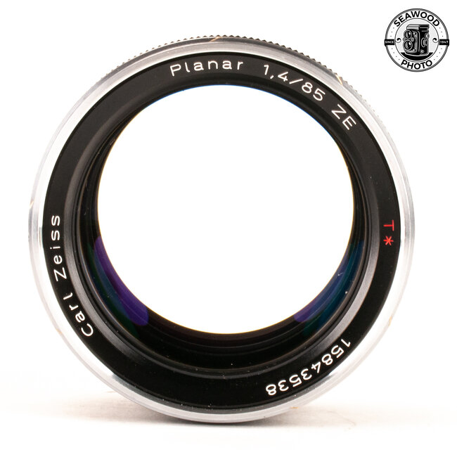 Zeiss ZE 85mm f/1.4 Planar T* for Canon EF EXCELLENT