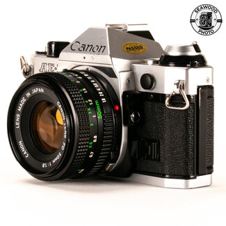 Canon Canon AE-1 Program Silver w/ FD 50mm f1.8 GOOD+