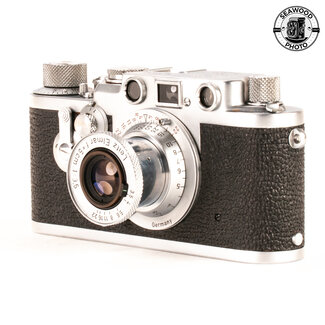 Leica Leica IIIf Self Timer (1954)  with Leitz 50mm f/3.5 Elmar EXCELLENT