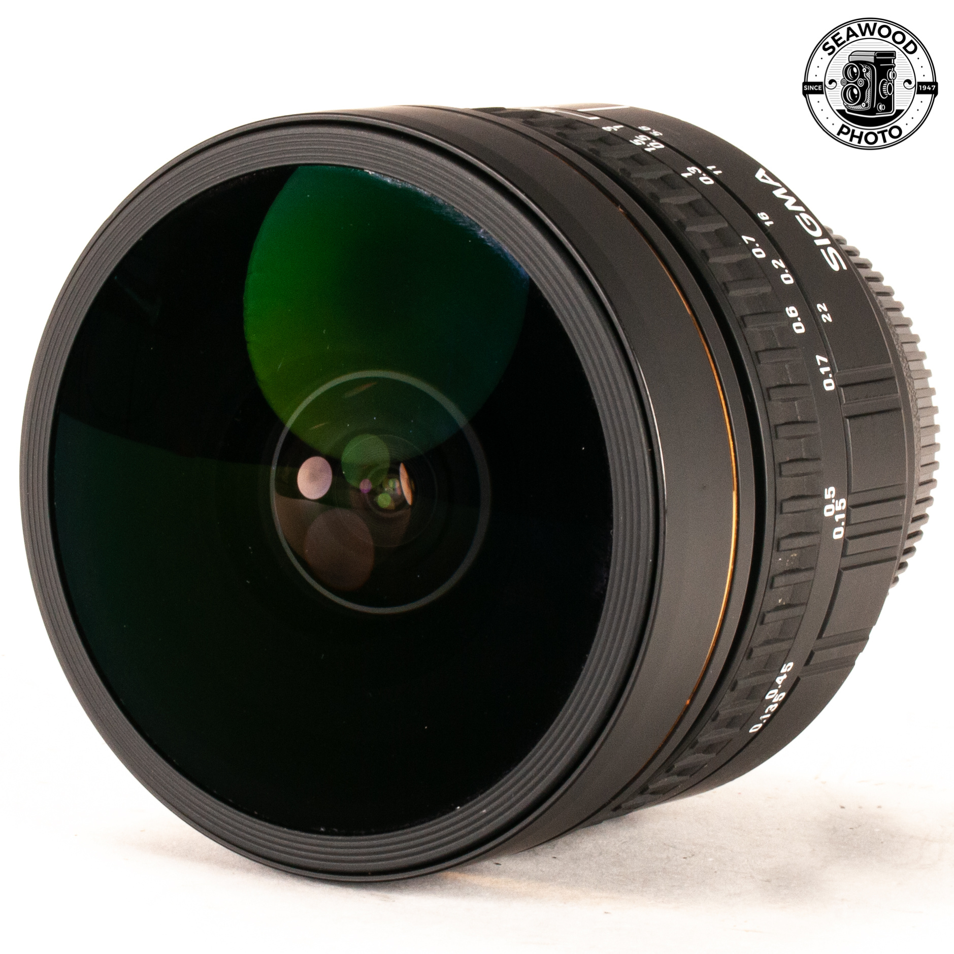 動作確認済」SIGMA（シグマ）8mm 魚眼レンズ FISHEYE AF - レンズ(単焦点)