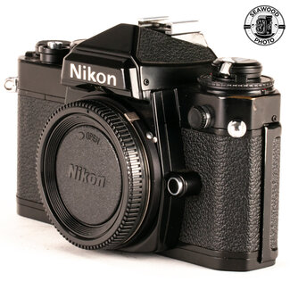 Nikon FE Black with "E" Screen GOOD+
