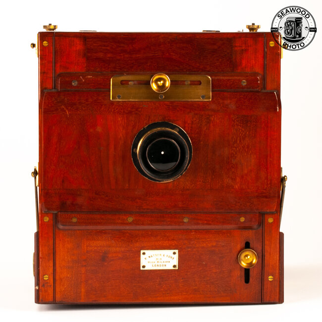 Watson and Sons  Mahogany Wood Camera w/Rodenstock Hemi-Anastigmat f/7.2 EXCELLENT