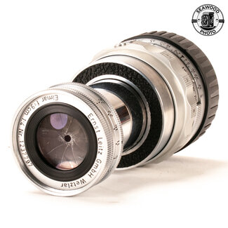 Leica Leica 90mm f4 Elmar Collapsible GOOD-