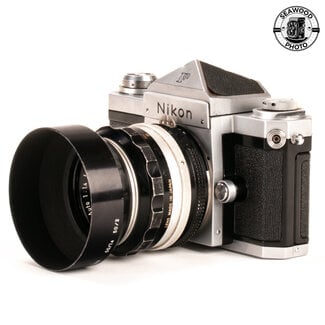 Nikon Nikon F Silver w/ Nikkor-S 50mm f1.4 GOOD